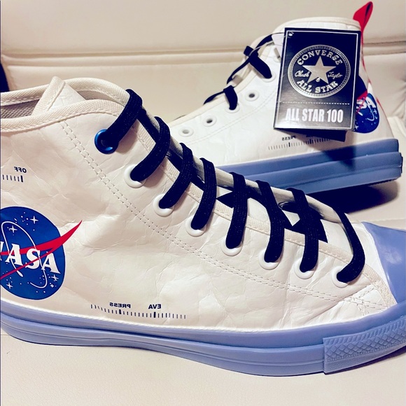 New Converse All-Star 100 Spacesuits Hi NASA Chuck Taylor - Picture 3 of 13